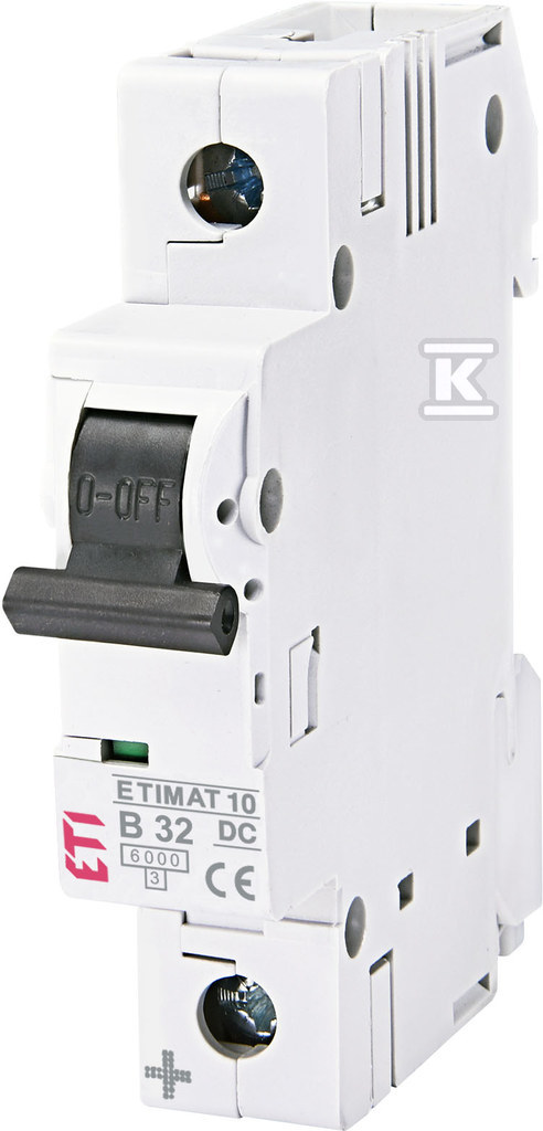 Wyłącznik nadprądowy DC ETIMAT 10-DC 1P B32 6KA 002127719