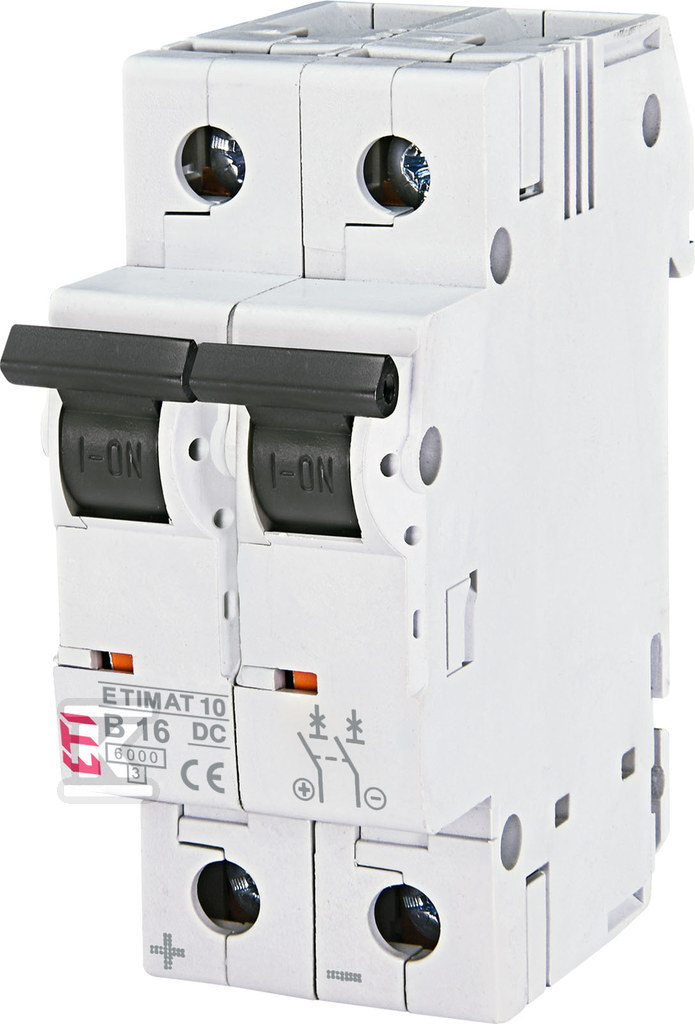 Wyłącznik nadprądowy DC ETIMAT 10-DC 2P B16 6KA 002128716