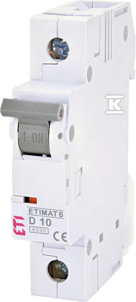 Wyłącznik nadprądowy ETIMAT 6 1p D10 002161514 - obrazek 1
