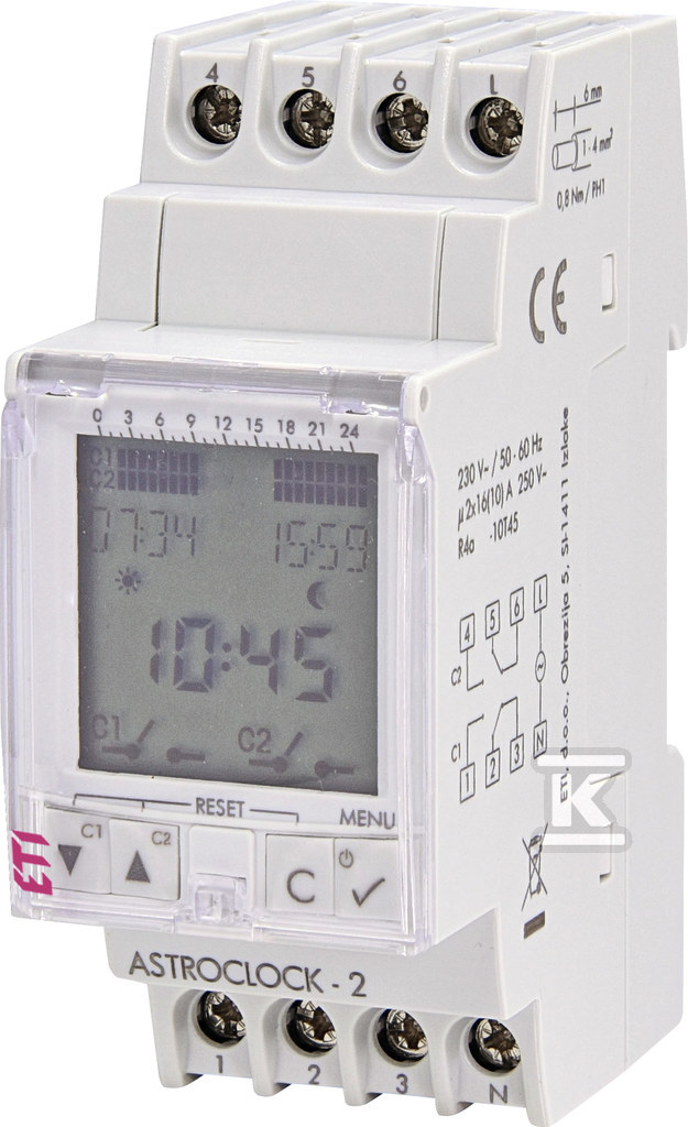 Zegar sterujący astronomiczny ASTROCLOCK-2 002472051