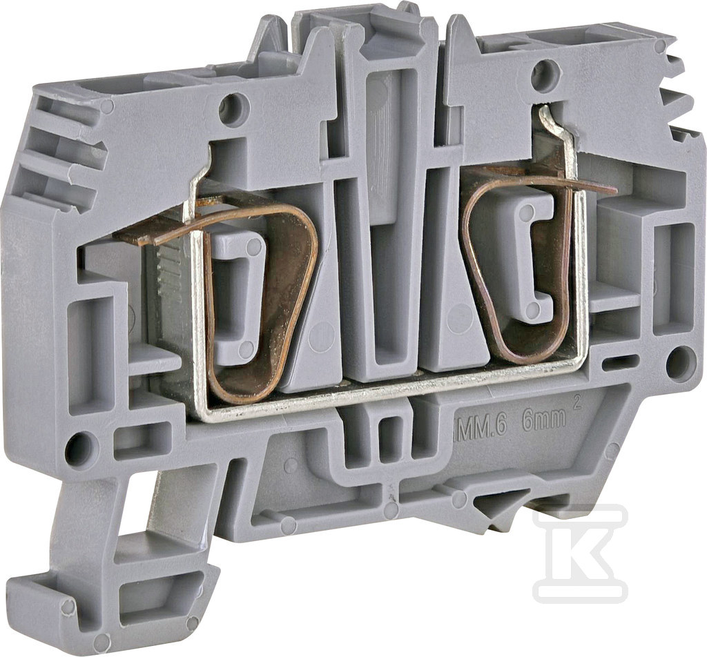 Złączka sprężynowa 6 mm2 (szara) ESP-HMM.6 003903133 - obrazek 1