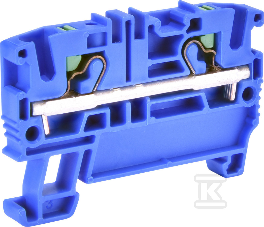 Złączka sprężynowa 4 mm2 PUSH-IN (niebieska) ESH-EFC.4B 003903256 - obrazek 1