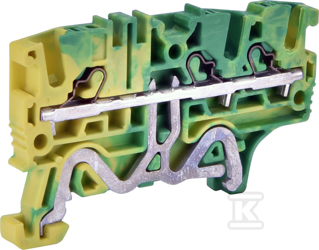 Złączka sprężynowa ochronna 2,5 mm2 (żółto-zielona) ESH-EFCE.2/1+2 003903274 - obrazek 1