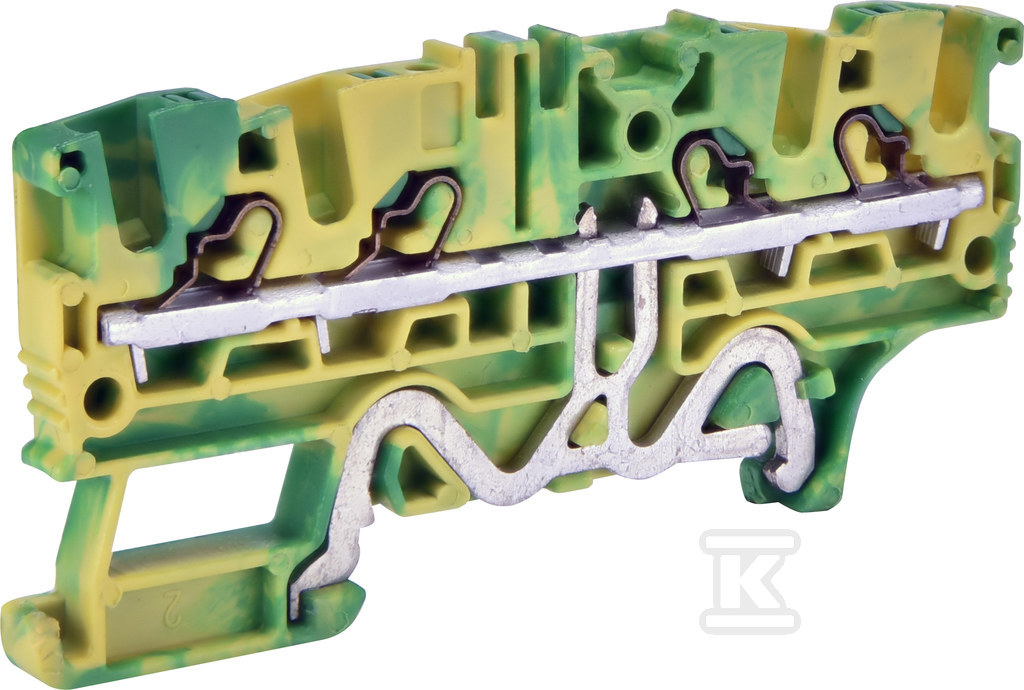 Złączka sprężynowa ochronna 2,5 mm2 (żółto-zielona) ESH-EFCE.2/2+2 003903275 - obrazek 1