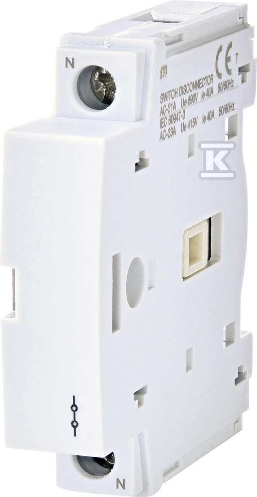 Zwarty biegun neutralny CLBS-N/40 004661443
