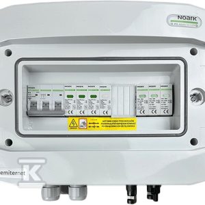 Rozdzielnica DCAC hermetyczna IP65 EMITER z ogranicznikiem przepięć DC Noark 1000V typu 1+2, 1 x MPPT / ogr. AC Noark typ 1+2, 10A 3-F EM-78N_DCAC Rozdzielnica DCAC hermetyczna IP65 EMITER z ogranicznikiem przepięć DC Noark 1000V typu 1+2, 1 x MPPT / ogr. AC Noark typ 1+2, 10A 3-F EM-78N_DCAC