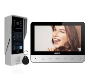 Wideodomofon "EURA" VDP-77A3 "TAURUS" - LCD 7" otwieranie 2 wejść, pamięć, dotykowy szyfrator, czytnik zbliżeniowy A31A178 - obrazek 1