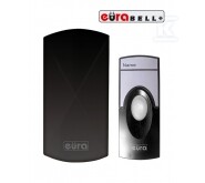 Dzwonek bezprzewodowy "EURA" WDP-05A3 - czarny, kodowany możliwość rozbudowy, zasilanie 230V/50 Hz A31A305 - obrazek 1
