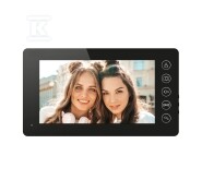 Monitor "EURA" VDA-05A3 black - LCD 7" otwieranie 2 wejść, pamięć A33A099 - obrazek 1