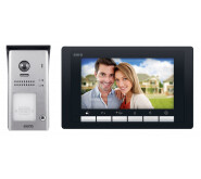 Wideodomofon "EURA" VDP-61A5/N BLACK "2EASY" - jednorodzinny, LCD 7", czarny, RFID, natynkowy A51A165 - obrazek 1