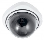 Atrapa kamery "EURA" AK-09B3 kopułkowa wewnętrzna biała obudowa B31B109 - obrazek 1