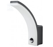 Lampa elewacyjna LED z czujnikiem ruchu „EL HOME” ML-21B7 Black – zewnętrzna, czujniki zmierzchowy i PIR, 20W, IP65, 140° B71A923
