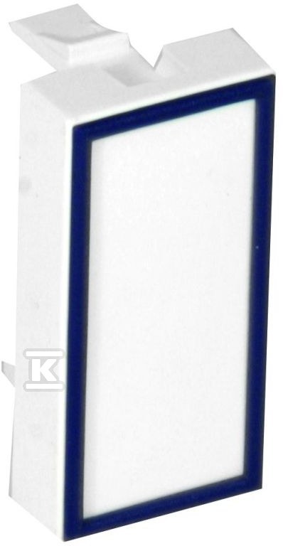 Zaślepka jednomodułowa 22,5x45mm DC/FA-644-3MP - obrazek 1