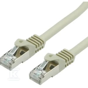Kabel krosowy EmiterNet SFTP kat.6A LSOH 3 m szary EM/PC-SFTP6ALSOH-3M Kabel krosowy EmiterNet SFTP kat.6A LSOH 3 m szary EM/PC-SFTP6ALSOH-3M