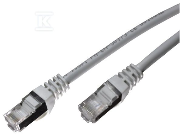 Kabel krosowy EmiterNet FTP kat.6 LSOH 5 m szary EM/PC-FTP6LSOH-5M