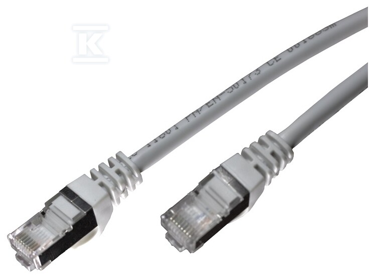Kabel krosowy EmiterNet FTP kat.6 LSOH 5 m szary EM/PC-FTP6LSOH-5M - obrazek 1