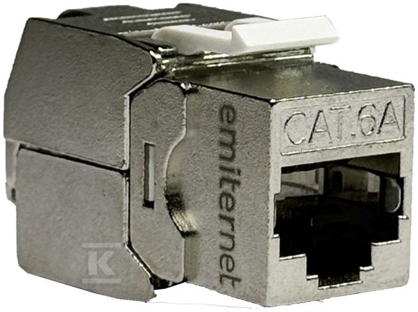 Gniazdo STP RJ 45 kat. 6A keystone biały EM/FA-SQKSST1-C6A