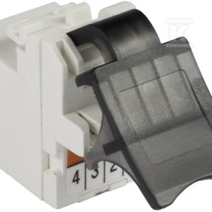 Gniazdo RJ11 kat.3 keystone biały DC/FA-356A-6T Gniazdo RJ11 kat.3 keystone biały DC/FA-356A-6T