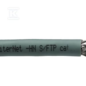 Kabel Emiter Net S/FTP kat 7 1000MHz B2ca LSZH-FR, drut 4 x2 x 23AWG K/EMITERNET-SFTP7LS0HB2CA. Kabel Emiter Net S/FTP kat 7 1000MHz B2ca LSZH-FR, drut 4 x2 x 23AWG K/EMITERNET-SFTP7LS0HB2CA.