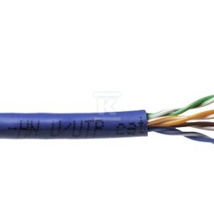 Kabel Emiter Net UTP (U/UTP) kat. 5e, linka 4 x 2x 24 AWG PCW, niebieski K/EMITERNET-UTP5ELINKA. Kabel Emiter Net UTP (U/UTP) kat. 5e, linka 4 x 2x 24 AWG PCW, niebieski K/EMITERNET-UTP5ELINKA.