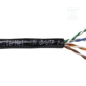Kabel EmiterNet zewnętrzny żelowany PE UTP (U/UTP) kat.5e, drut 4x2x0,5 PE+GEL K/EMITERNET-UTP5EOUT-GEL. Kabel EmiterNet zewnętrzny żelowany PE UTP (U/UTP) kat.5e, drut 4x2x0,5 PE+GEL K/EMITERNET-UTP5EOUT-GEL.