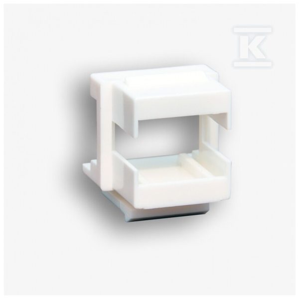 Adapter keystone do adapterów światłowodowych (5szt.), w połączeniu z adapterem światłowodowym SC simplex np. BK/104ASS30B lub K/104ASS20 tworzy gniazdo keystone SC EM/KEY-AD-SW-5