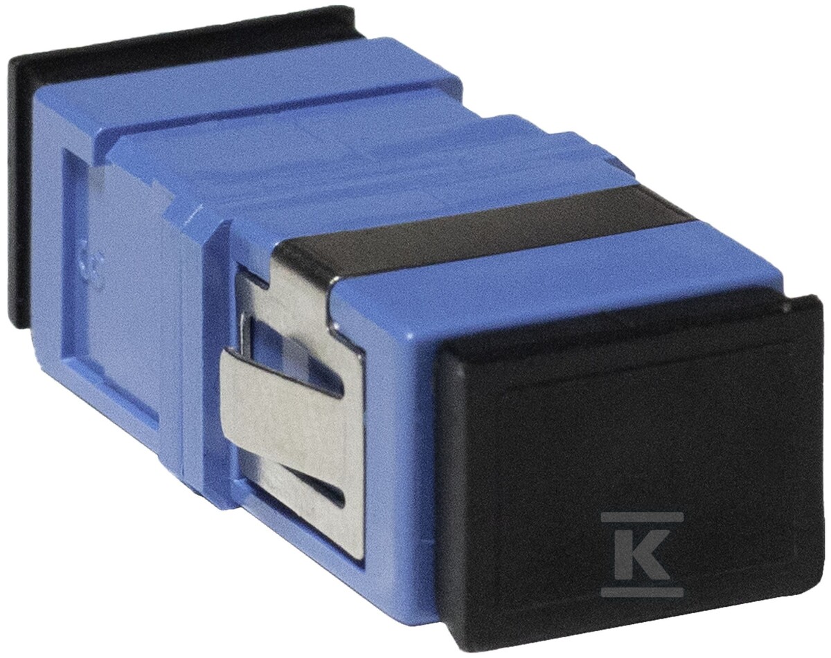 Adapter SC SM simplex niebieski (bez flanszy) EM/ADSCUPCSMSXSW - obrazek 1