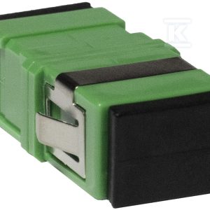 Adapter SC APC SM simplex zielony (bez flanszy) EM/ADSCAPCSMSXSW Adapter SC APC SM simplex zielony (bez flanszy) EM/ADSCAPCSMSXSW