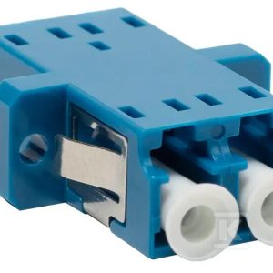 Adapter LC SM duplex niebieski (z flanszą) EM/ADLCPCSMDX Adapter LC SM duplex niebieski (z flanszą) EM/ADLCPCSMDX