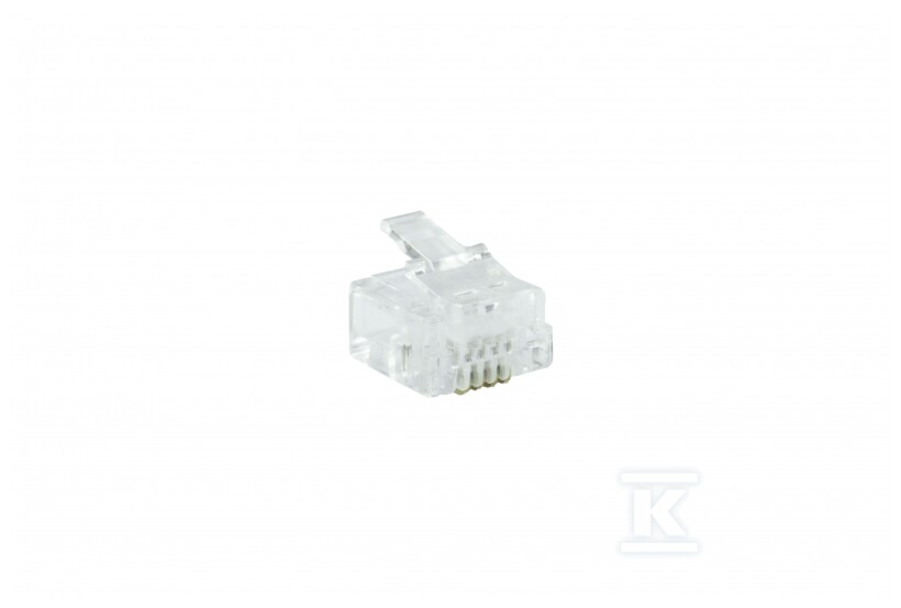 Wtyk RJ11 (6P4C) EM/X-ML-6P4C - obrazek 1