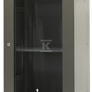 Szafa wisząca dzielona 19” 22U, drzwi blacha/szkło, ściągane osłony boczne z zamkiem, tył zamek 600x550x1083mm, RAL: Szafa 7044, drzwi 7010, w komplecie półka stała 280mm i komplet 15 śrub montażowych EM/AH6522 Szafa wisząca dzielona 19” 22U, drzwi blacha/szkło, ściągane osłony boczne z zamkiem, tył zamek 600x550x1083mm, RAL: Szafa 7044, drzwi 7010, w komplecie półka stała 280mm i komplet 15 śrub montażowych EM/AH6522