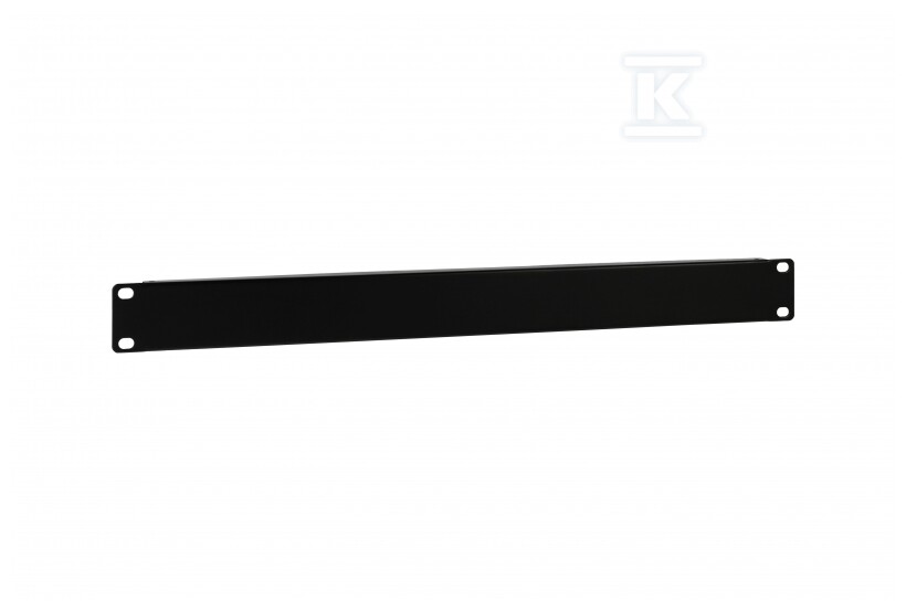Płyta wypełniająca 1U czarny RAL 9005 FN/P-015B-1U - obrazek 1