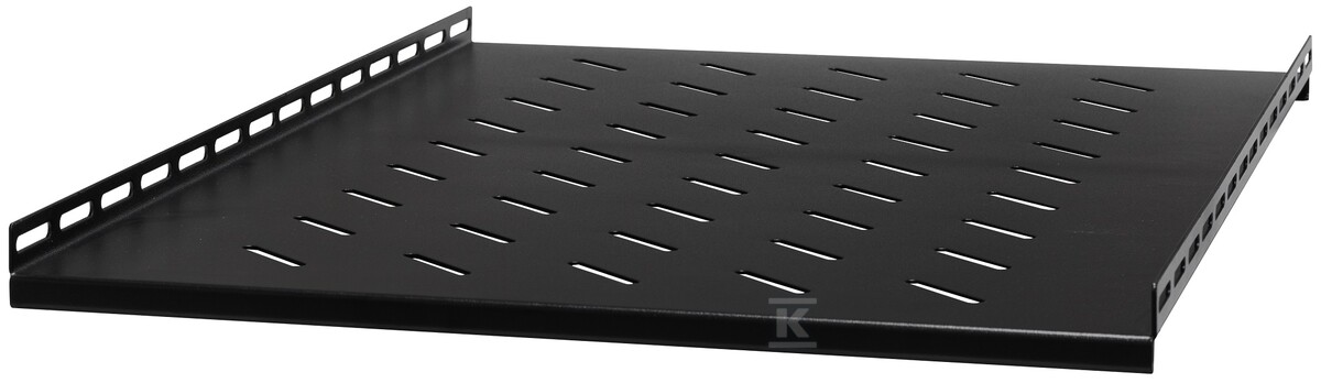 Półka do szaf stojących EmiterNet głębokość 1000mm, wymiary 465x700mm blacha 2,0mm RAL 9004 (EM/NDB-6042CZ-xx, EM/NDB-8042CZ-xx), kolor czarny EM/ND-J018-810CZ - obrazek 1