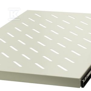 Półka ruchoma 19”, 1U, pod klawiaturę, o gł. 270/295 mm., RAL 7044 szary EM/JE10 Półka ruchoma 19”, 1U, pod klawiaturę, o gł. 270/295 mm., RAL 7044 szary EM/JE10