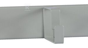 Uchwyt kablowy zewnętrzny szary, metalowe uszy, 1U FU/P-016F5 Uchwyt kablowy zewnętrzny szary, metalowe uszy, 1U FU/P-016F5