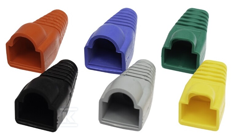 Osłonka na wtyk RJ45 czerwona X-ML-SR-V11-RD - obrazek 1