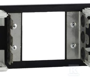 Panel 19″ na 9 złącz telefonicznych (2U) czarny FN/TEL/F-446B Panel 19″ na 9 złącz telefonicznych (2U) czarny FN/TEL/F-446B