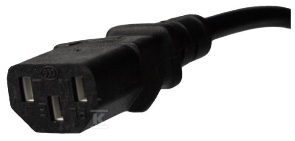 Kabel zasilający komputerowy Euro/IEC C13/1,8m do paneli wentylacyjnych EM/KABC13