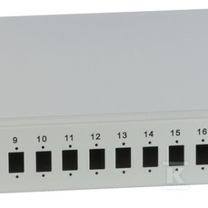 Przełącznica wysuwana 19″ 1U 24xSC simplex (SC Simplex / E2000 / MTRJ / LC Duplex), szara, w komplecie kasety światłowodowe na 48 wł. i dławiki EM/PS-1924SCS0-S Przełącznica wysuwana 19″ 1U 24xSC simplex (SC Simplex / E2000 / MTRJ / LC Duplex), szara, w komplecie kasety światłowodowe na 48 wł. i dławiki EM/PS-1924SCS0-S