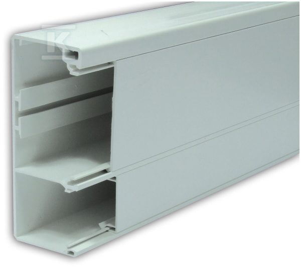 Kanał podparapetowy PCW KP 150×60 P/ biały [dł.2m] / KP150X60/P/BI