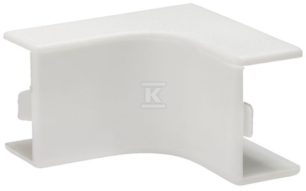 Narożnik wewnętrzny E 20×12 NW/ biały E20X12NW/BI