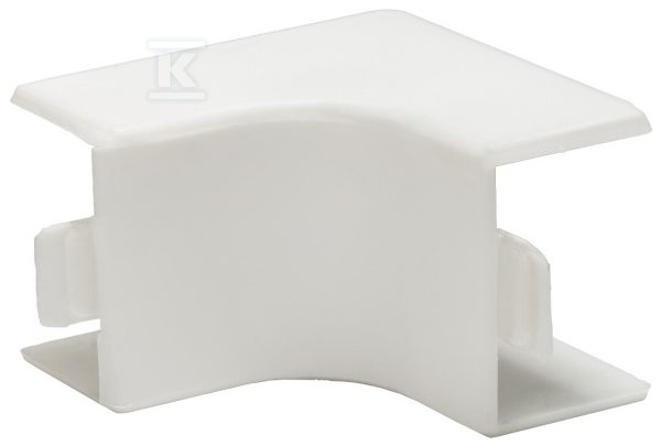 Narożnik wewnętrzny E 25×18 NW/ biały E25X18NW/BI