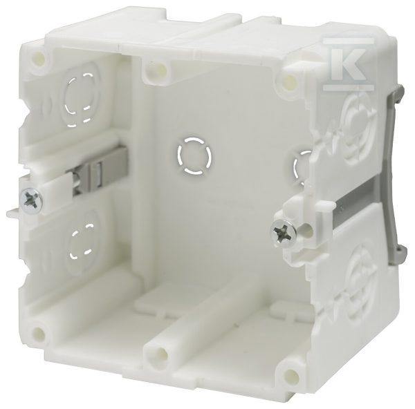 Puszka pojedyncza do kanałów KP 90×60, 110×60, 130×60, 150×60 do montażu osprzętu /montaż na szynie kanału KD35/50/SIMP1