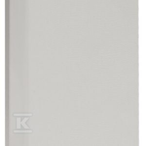 Zakończenie prawe kanału przypodłogowego PCW 80X25ZP/BI