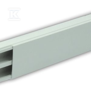 Kanał elektroinstalacyjny PCW LS 35×18 P/ biały / z przegrodą stałą symetryczną [dł.2m] LS35X18/P/BI