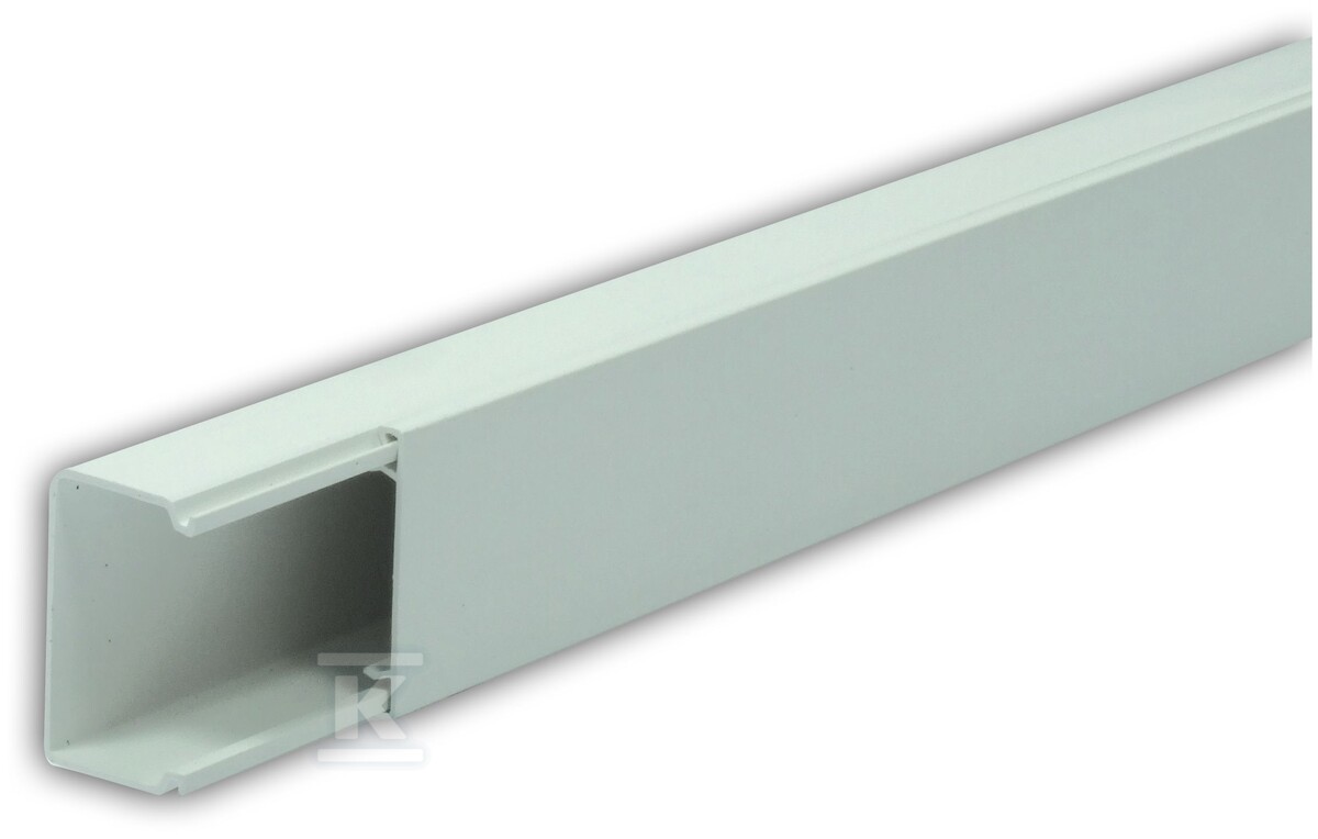 Kanał elektroinstalacyjny PCW LS 40x25 biały [dł.2m] LS40X25/BI - obrazek 1