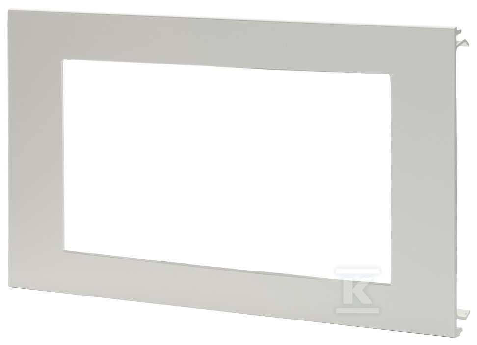 Pokrywa maskująca 2-krotna (4-modułowa) do KP 130x60 do montażu osprzętu w standardzie 45x45mm i 60mm PM130-2/BI - obrazek 1