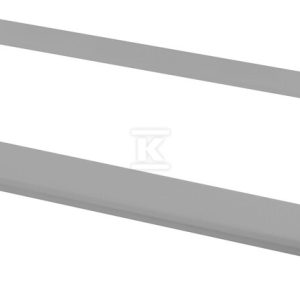 Pokrywa maskująca 3-krotna do KP 130×60 do montażu osprzętu w standardzie 60mm PM130-3/BI Pokrywa maskująca 3-krotna do KP 130×60 do montażu osprzętu w standardzie 60mm PM130-3/BI