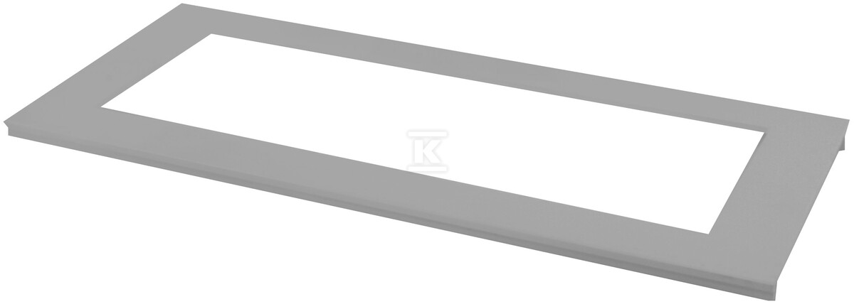 Pokrywa maskująca 3-krotna do KP 130x60 do montażu osprzętu w standardzie 60mm PM130-3/BI - obrazek 1