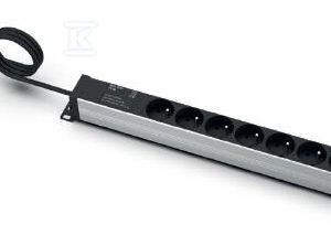 Listwa zasilająca EmiterNet 19″ 8-gn.z bolcem,zabezpieczenie przeciwprzepięciowe, kabel 3mb wtyk uni-schuko EM/LZ19.08F.3S.V Listwa zasilająca EmiterNet 19″ 8-gn.z bolcem,zabezpieczenie przeciwprzepięciowe, kabel 3mb wtyk uni-schuko EM/LZ19.08F.3S.V